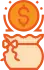 An icon of coin pouch