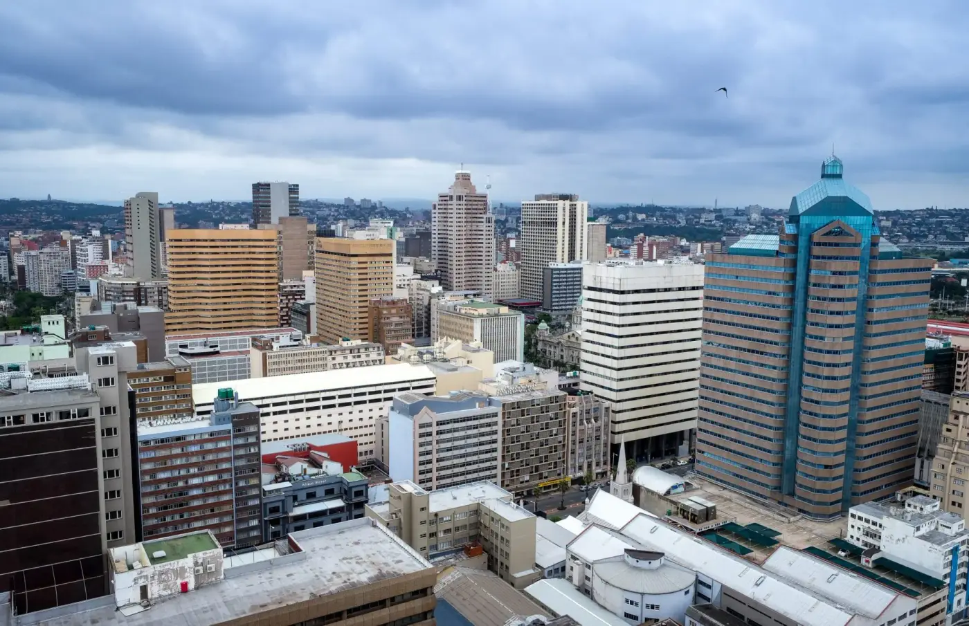 Tall buildings and city Tall buildings and city
