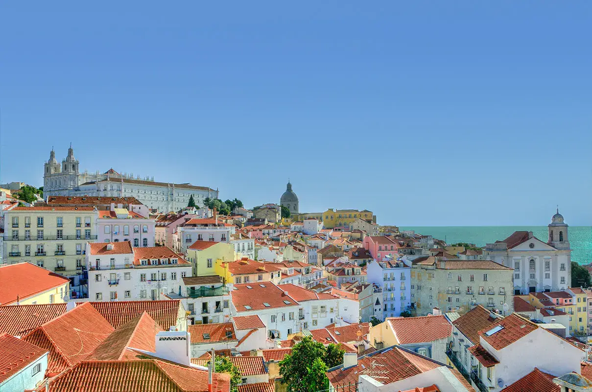lisbon old town lisbon old town