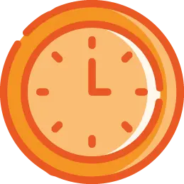 An icon of clock
