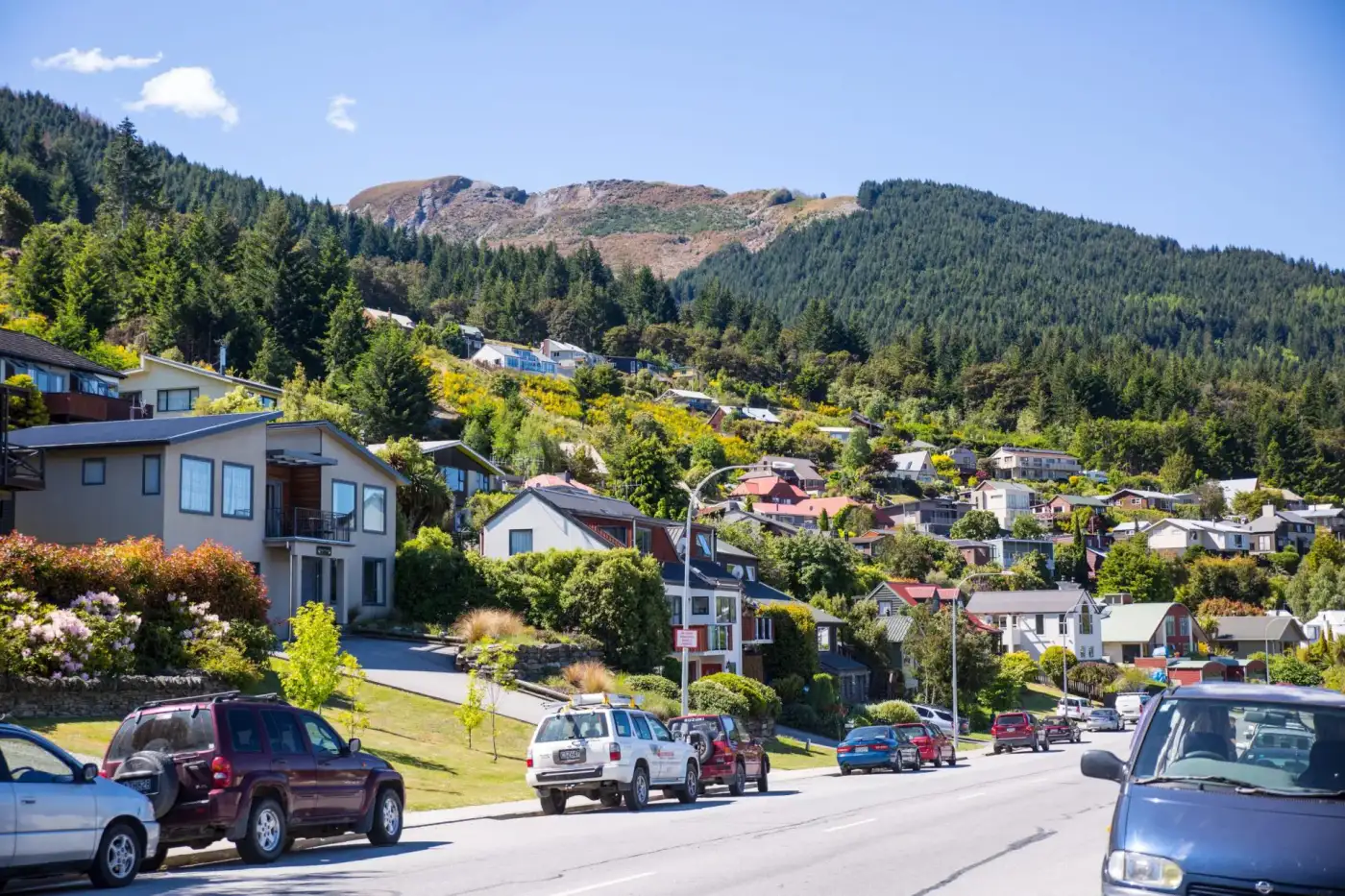 Cars and mountain Cars and mountain